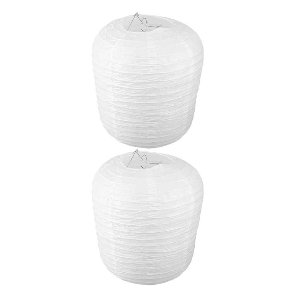 Japanese Lantern Paper - 2개입 대형 종이 랜턴, 접을 수