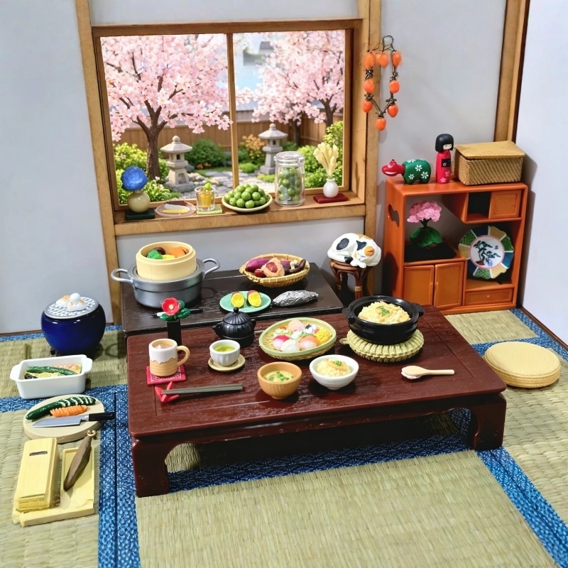 Japanese Lifestyle In Japanese - 재고 있음 정품 RE-MENT 쁘띠 샘플