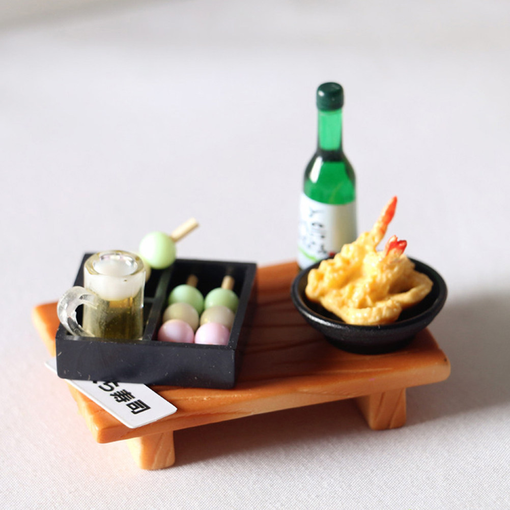 3Pcs 미니 스시 미니 하우스를위한 현실적인 장식 세 - Japanese Lifestyle And Food 리뷰 및 가격
