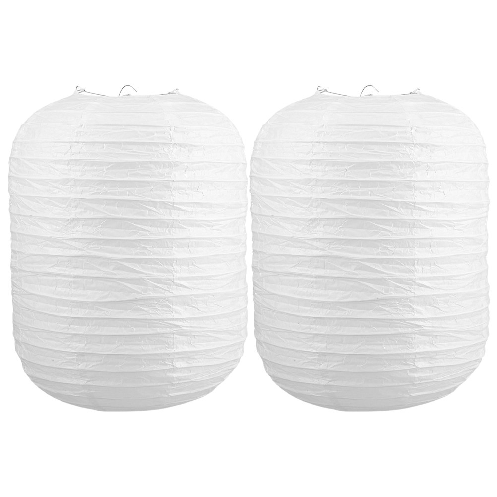 2개입 대형 종이 랜턴, 접을 수 있는 무지 표면, D - Japanese Lantern Paper 리뷰 및 가격