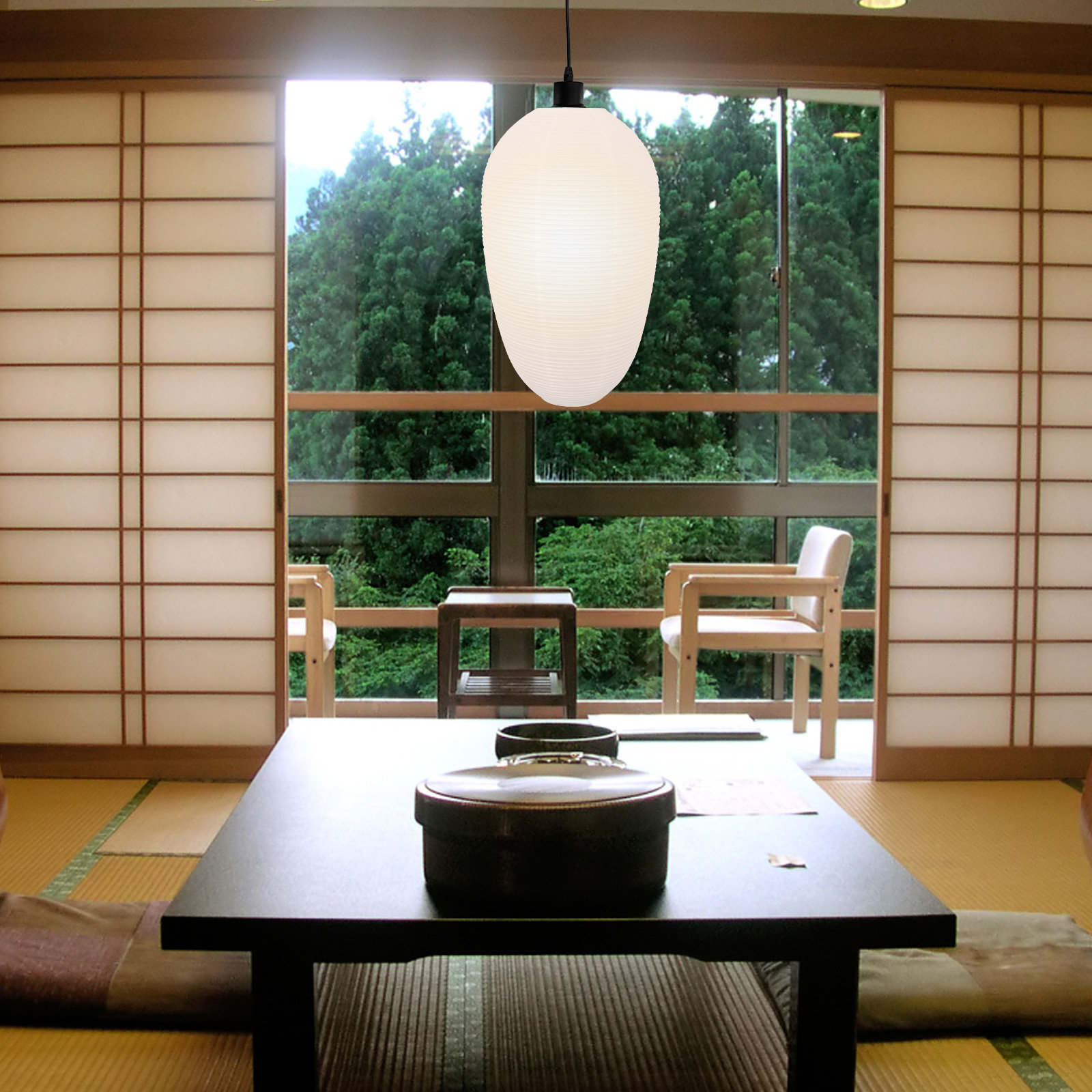 흰색 일본풍 종이 랜턴, 미니멀한 디자인의 천장 램프  - Japanese Lantern Paper 리뷰 및 가격