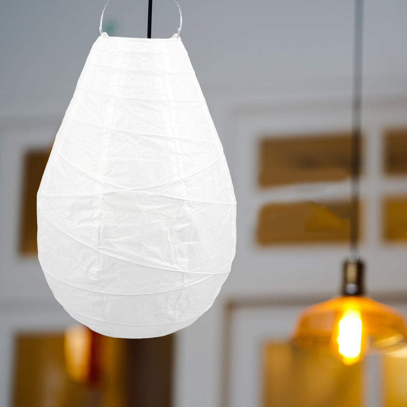 흰색 종이 랜턴, 걸이형 종이 펜던트 조명, 일본식 랜 - Japanese Lantern Paper 리뷰 및 가격